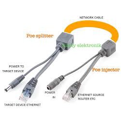 Balun Chuyển Đổi Splitter POE Camera IP - Tăng Khoảng Cách Truyền 100M