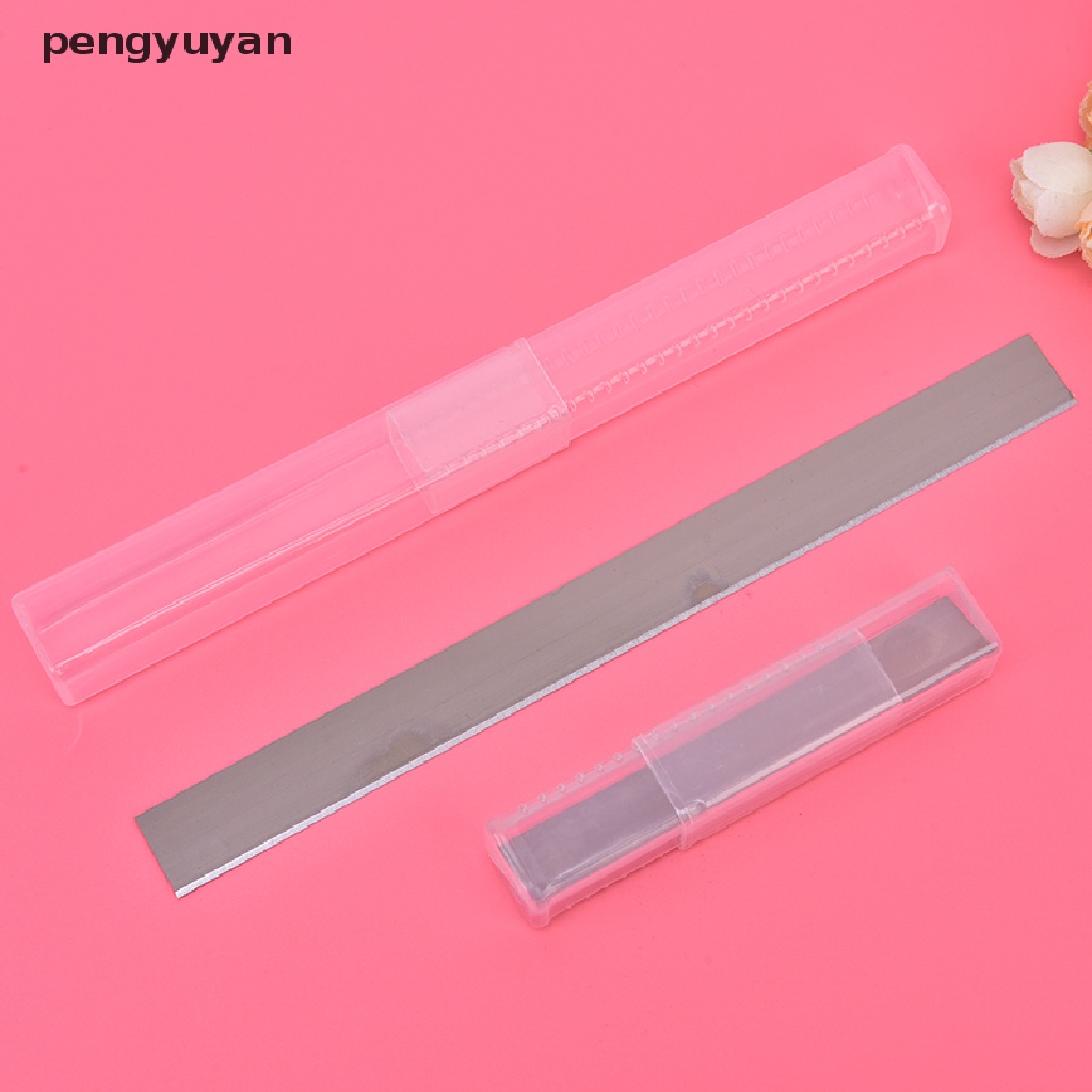 Set 2 Lưỡi Cắt Đất Sét 4 &quot;/ 8&quot; Bằng Inox