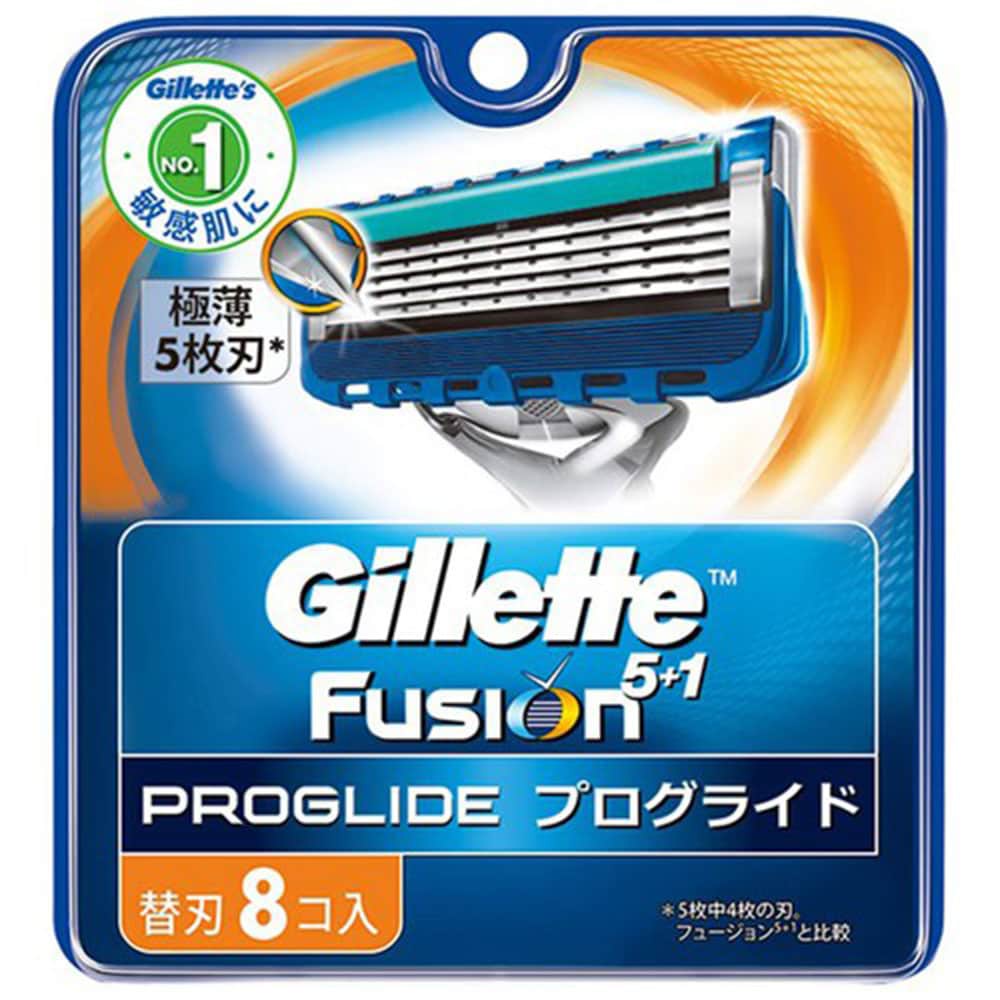 Lưỡi dao cạo râu Gillette Fusion 5+1 Proglide 8 cái
