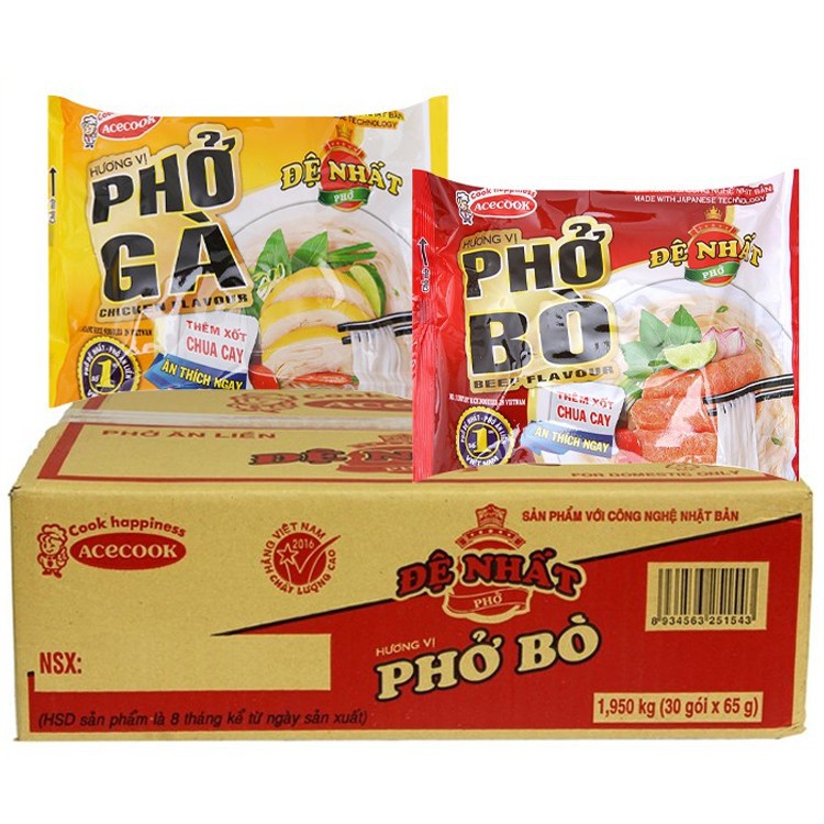 Phở Đệ Nhất vị bò - gà ( 1 gói - 65g ) | BigBuy360 - bigbuy360.vn