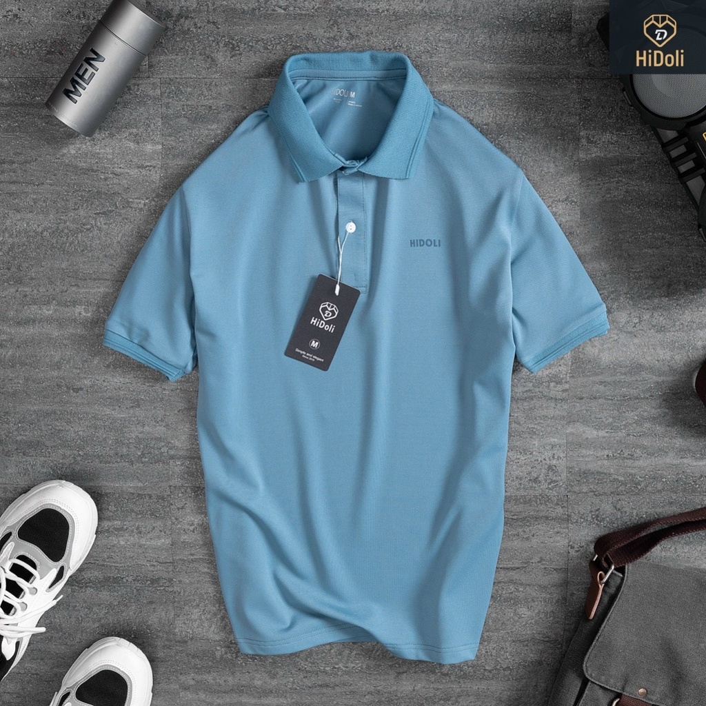 Áo polo nam Hidoli áo thun nam cổ bẻ vải cá xấu cotton trẻ trung lịch sự (POLO22)