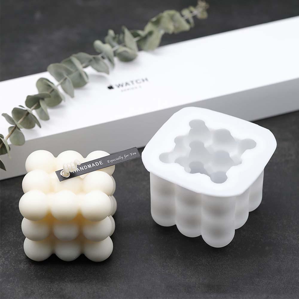 1 Khuôn Làm Nến Thơm Thủ Công 3D Bằng Silicone