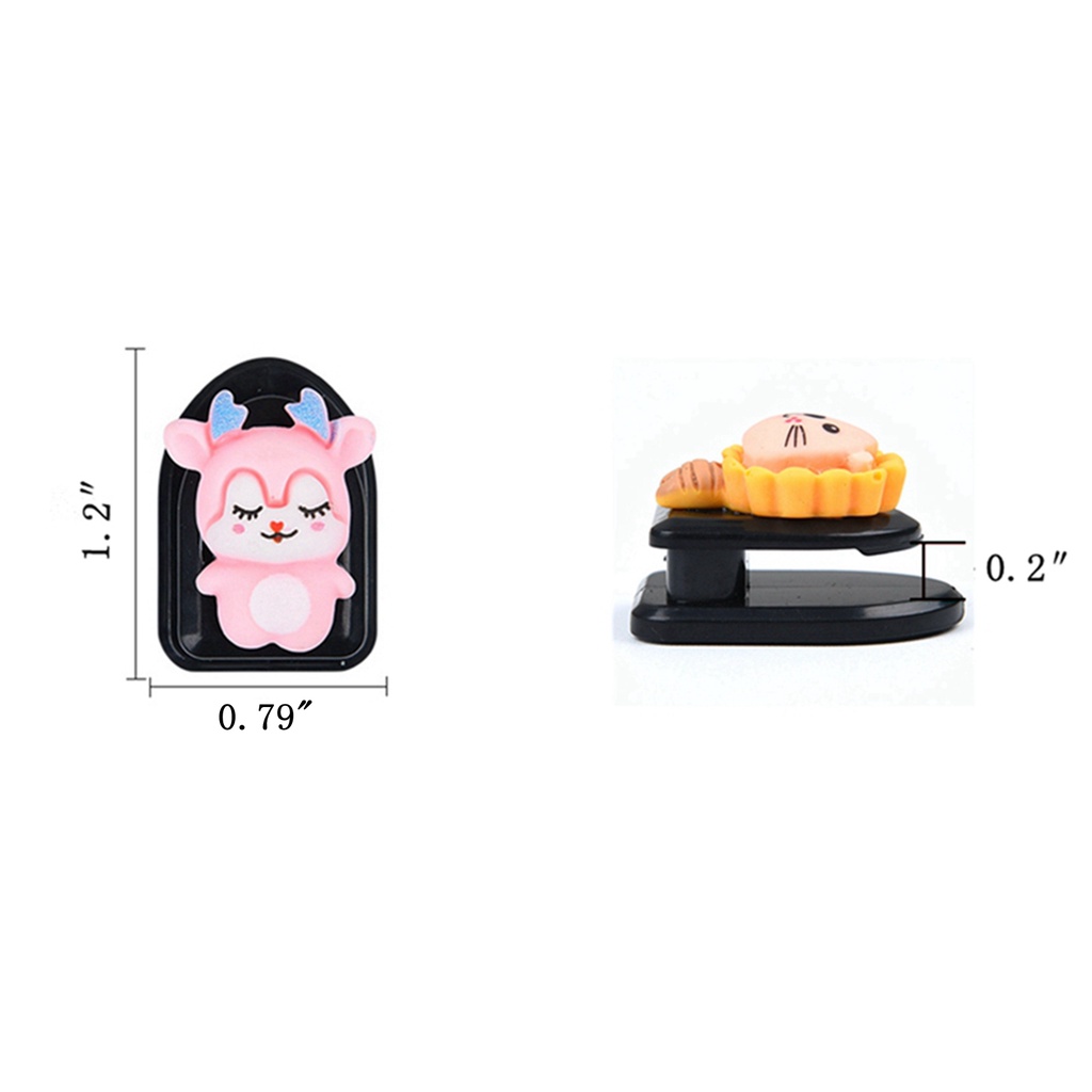 Móc Treo Dây Cáp USB / Tai Nghe Bằng ABS Dễ Thương Tiện Dụng Cho Xe Hơi