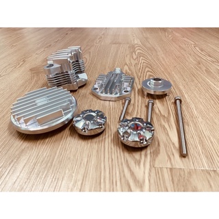 bộ cnc chụp nắp đầu bò bao đẹp siêu bóng nhé anh em oi gắn wave dream