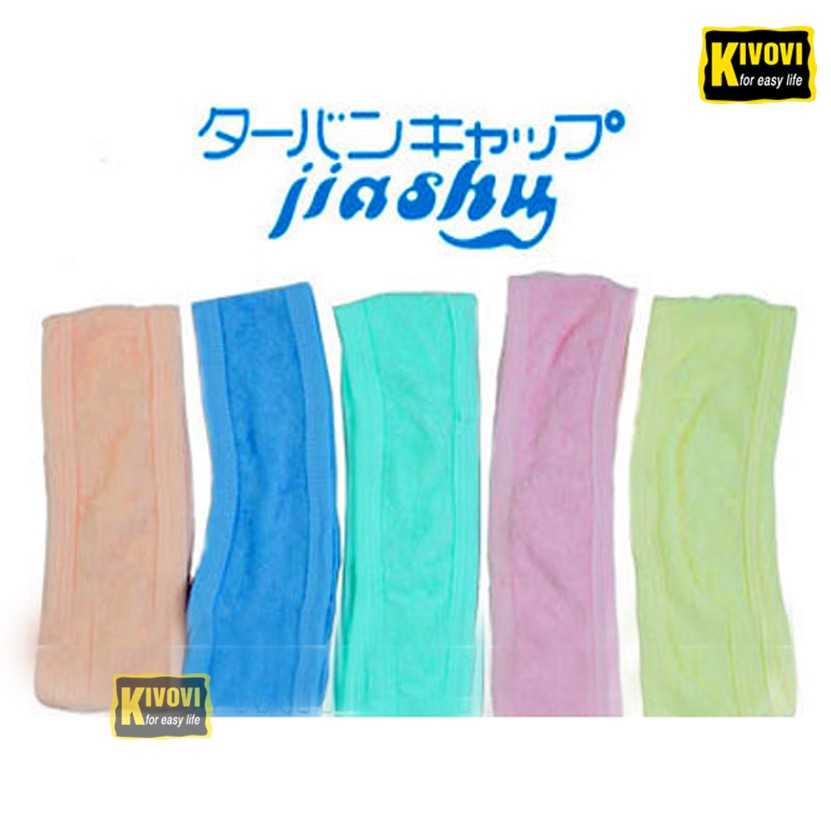 Băng Đô Rửa Mặt / Makeup Trang Điểm / Skincare Dưỡng Da - Cài Tóc Nam / Nữ Quấn Đầu Tóc Cá Tính Cute JIASHY