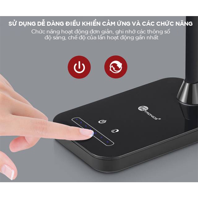 Đèn LED Bảo Vệ Mắt TaoTronics TT-DL11 7W, 7 Mức Sáng, Tích Hợp Pin Sạc 100mAh - Hàng chính hãng