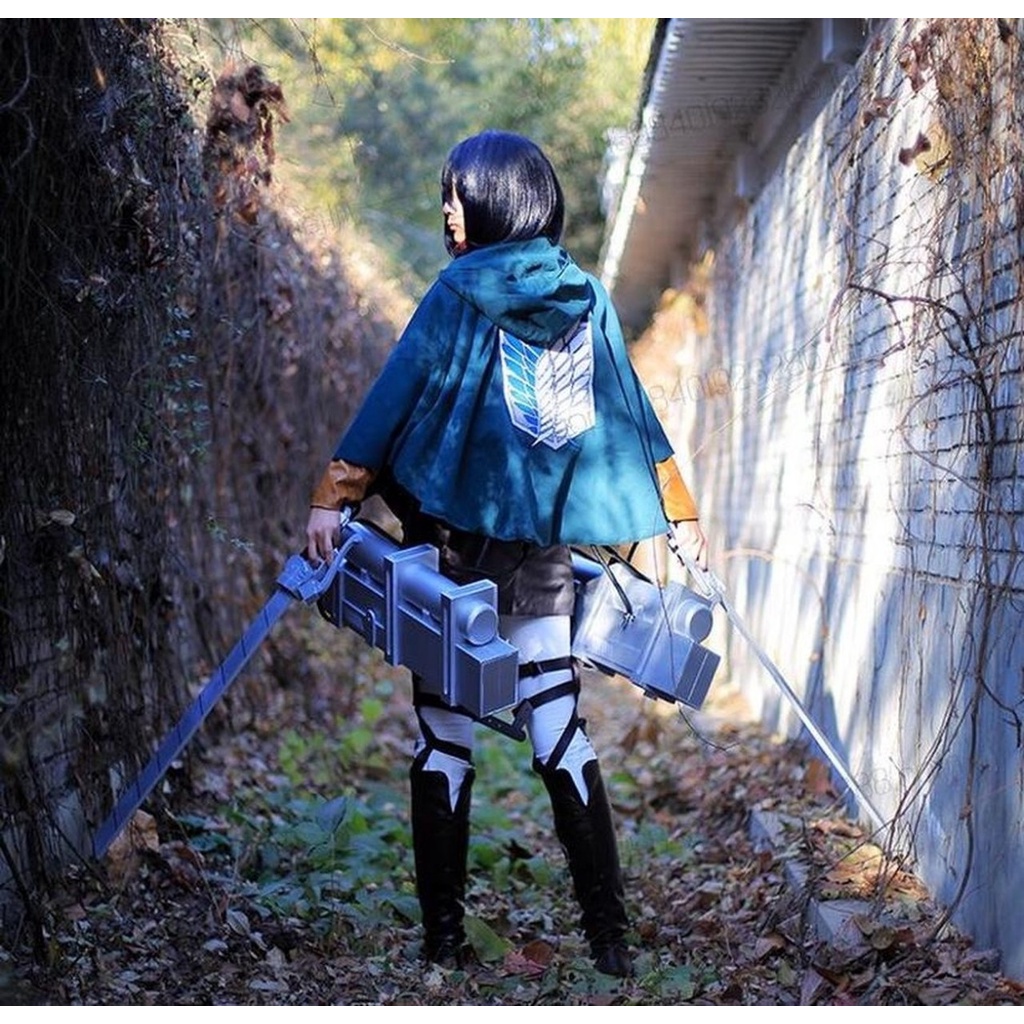 Áo choàng Áo Khoác Anime hóa trang cosplay đội trinh sát - Attack on Titan - Chống nắng chống nóng