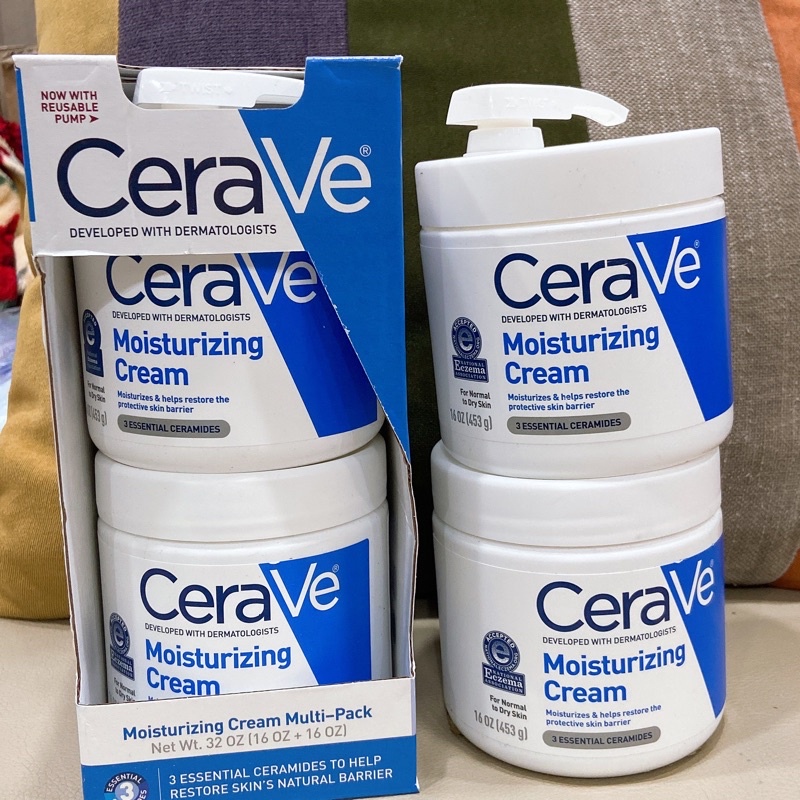 Kem dưỡng da cerave moisturizing cream 1 hủ 453g