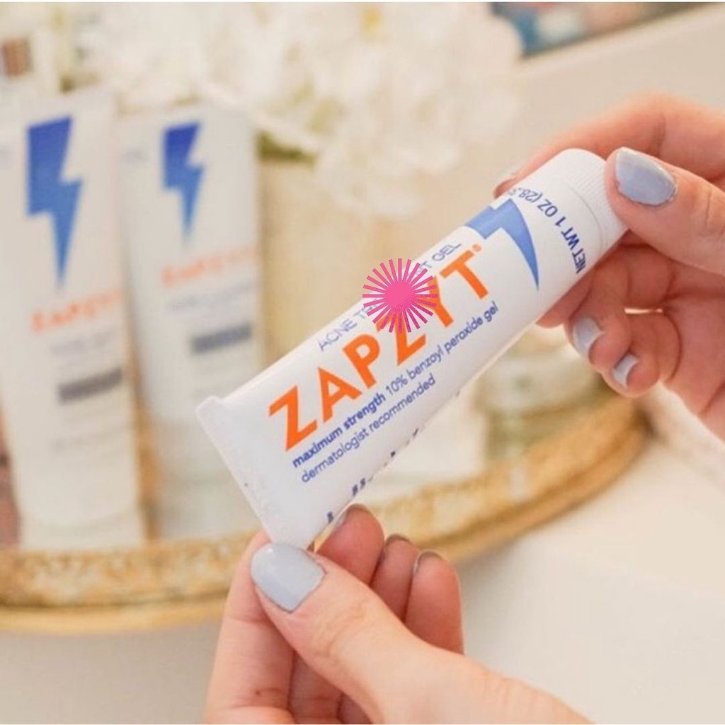 Gel chấm mụn Zapzyt Acne Treat.ment Gel 1oz (Bill Mỹ)