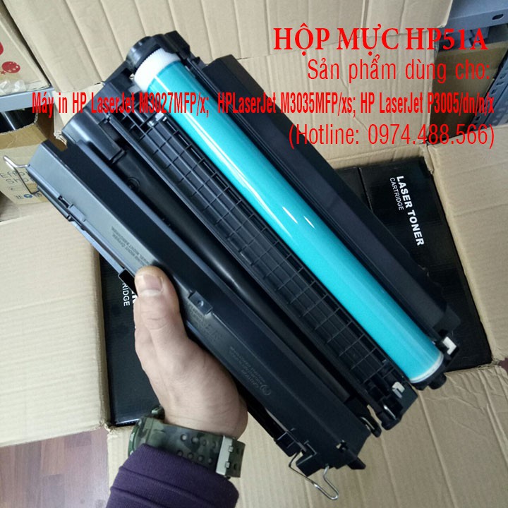 Hộp mực HP51A, HP M3027/x/M3035/xs/P3005/dn/n/x