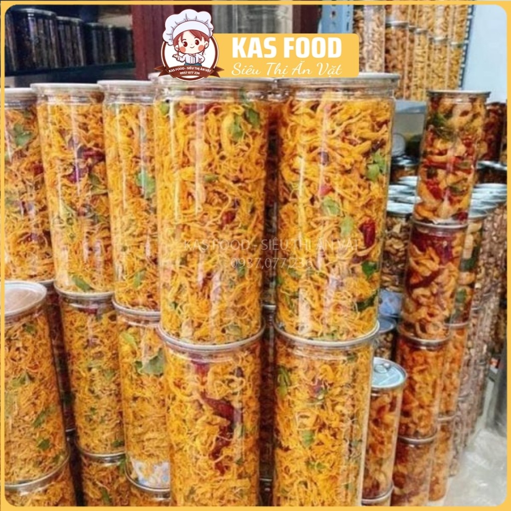 Khô gà lá chanh loại 1 KGLC3/500 siêu ngon 300g/500g - Kas Food | BigBuy360 - bigbuy360.vn