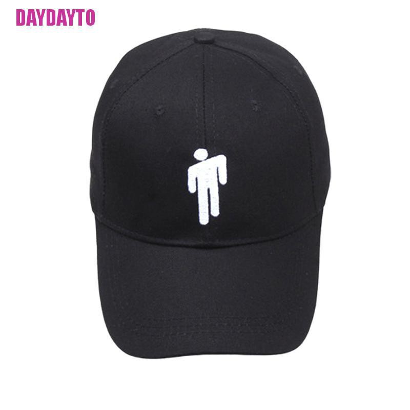 Mũ Lưỡi Trai Cotton Thêu Hình Billie Eilish Phong Cách Hip Hop Mới Cho Nữ