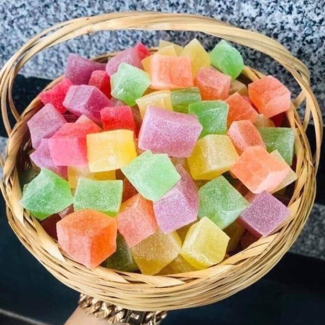 Kẹo Dâu Sữa Đặc Sản Đà Lạt Lon 500gr