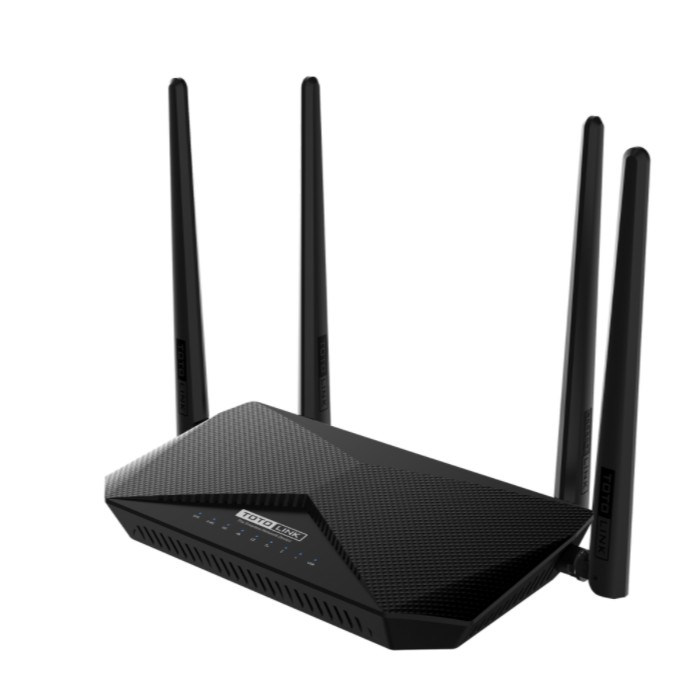 Bộ Phát Wifi Totolink A3002RU Chuẩn AC1200Mbps 4 Râu Xuyên Tường - Hàng Chính Hãng