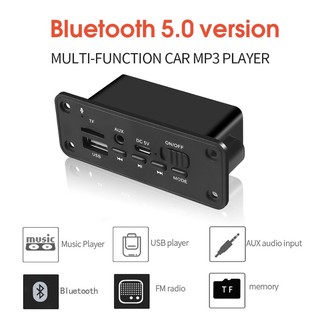 Bảng Mạch Giải Mã Âm Thanh Mp3 Bluetooth 5v Cổng Usb 3.5mm Cho Xe Hơi
