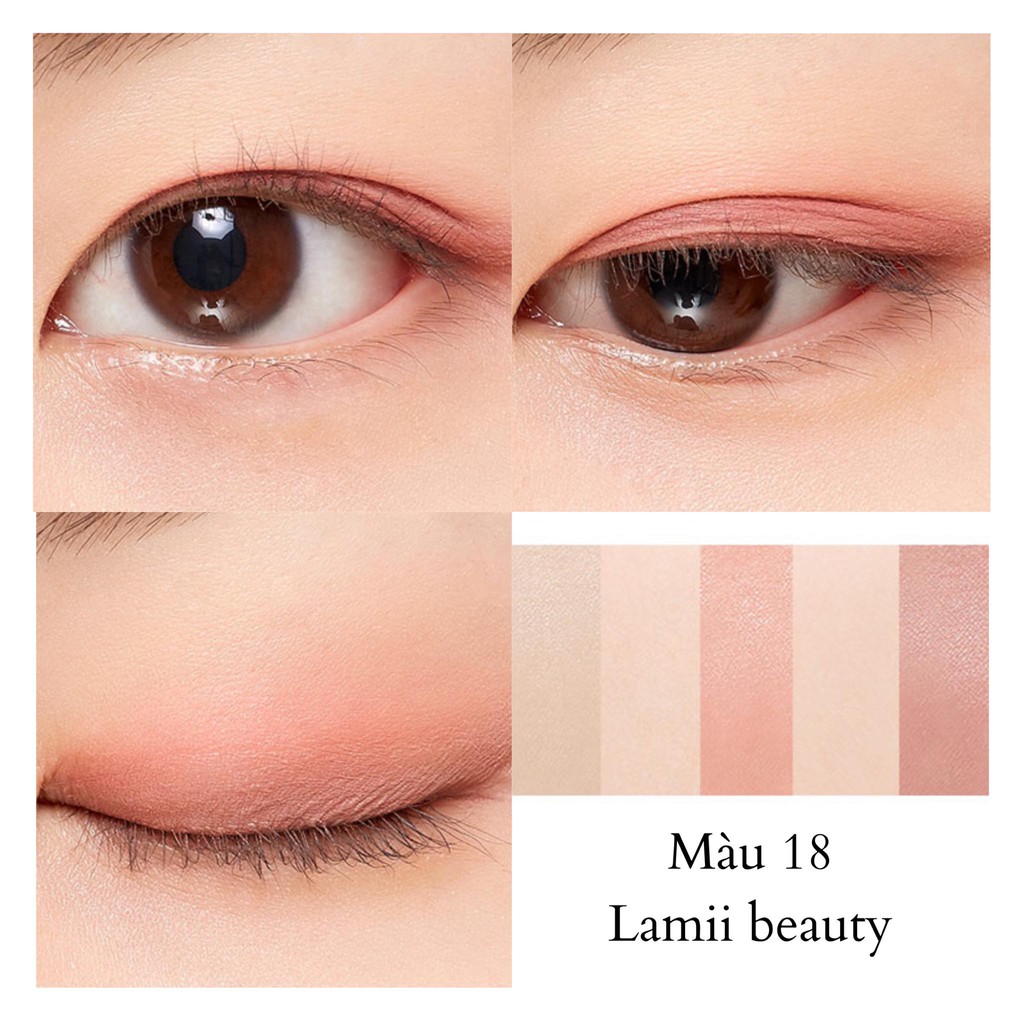 Phấn mắt 3 màu MISSHA TRIPLE EYE SHADOW