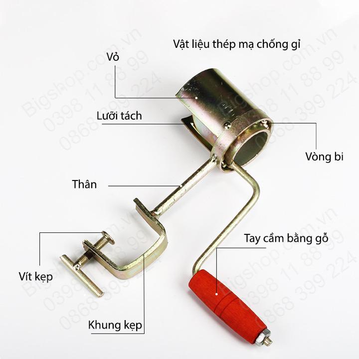 Máy Tách Hạt Bắp Thông Minh Bằng Tay máy tách hạt ngô dụng cụ tách hạt ngô bắp máy làm bánh mì phô mai trái cây bột làm bánh đồng xu