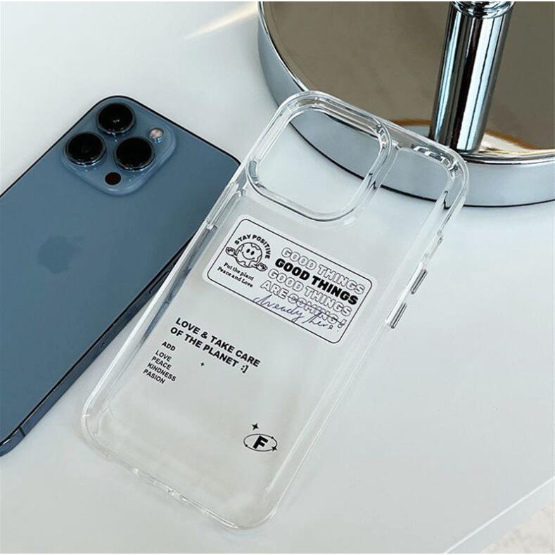 Ốp Điện Thoại TPU Silicon Mềm Trong Suốt Chống Sốc Cho IPhone 14 13 12 11 Pro X XR XS Max 7 8 Plus 6 6S