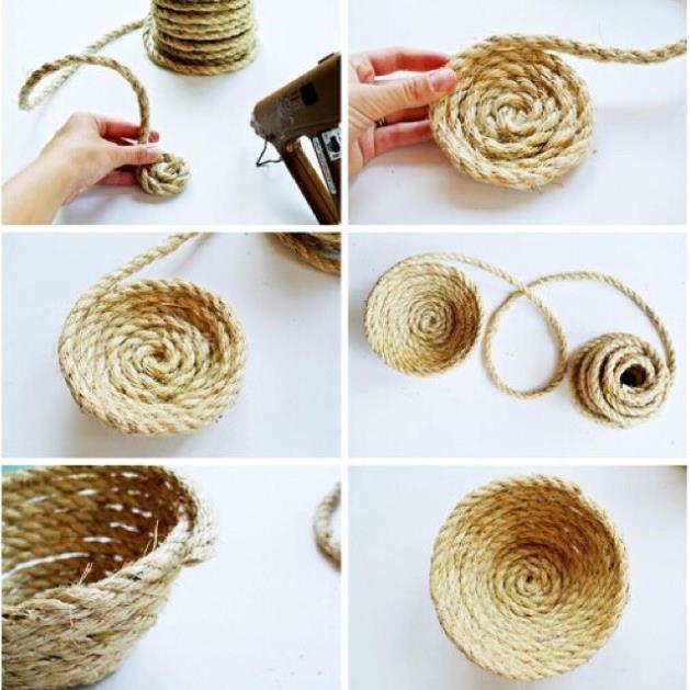 Sỉ 3m dây gai ,dây thừng làm duy băng, đồ hanmade ,treo ảnh. đủ size, màu nâu
