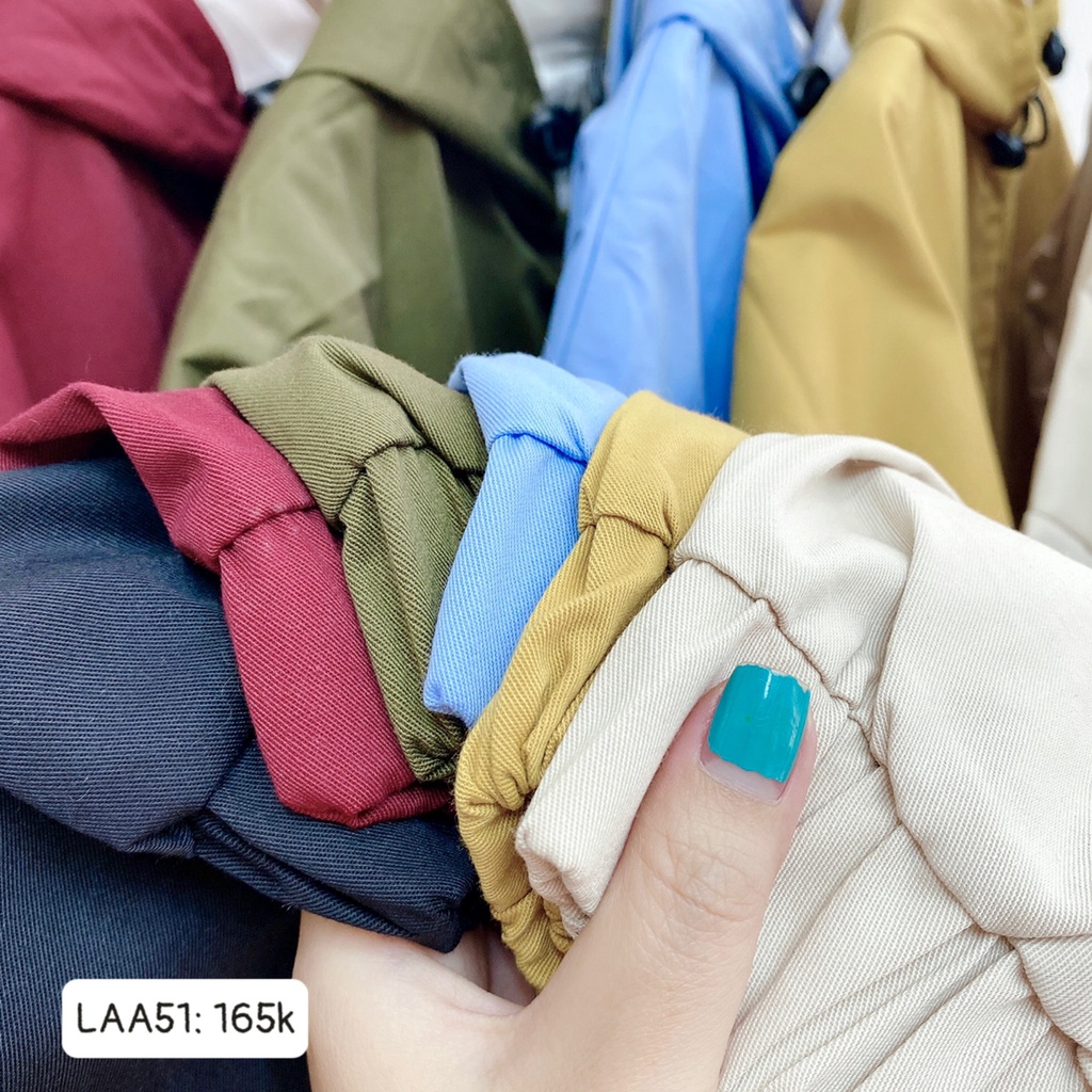 (Mẫu mới- Freeship) Áo khoác kaki 2 túi rời_LAA51
