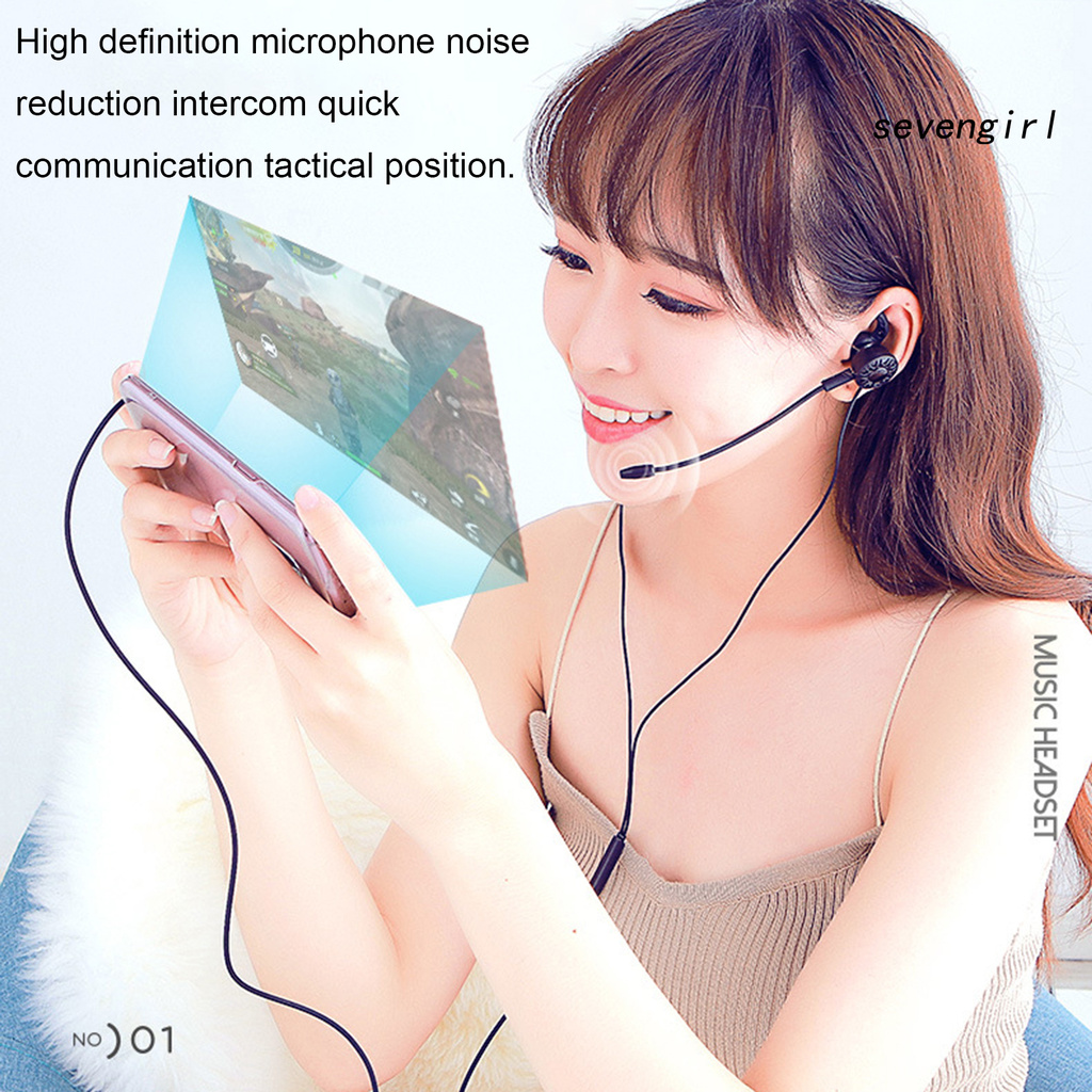 Tai Nghe Chơi Game Có Dây Sev-T5 Chống Ồn Kèm Mic