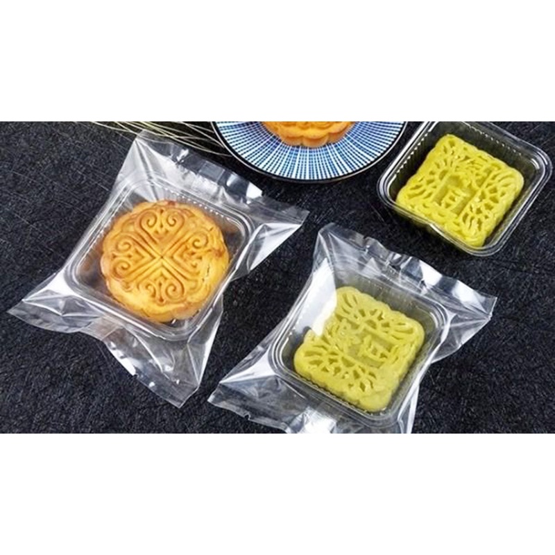 Khay túi trung thu Trong Suốt 150-200g ( 100 chiếc)