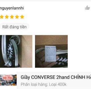 CV 2HAND Cổ Thấp Đen Dễ Phối Đồ