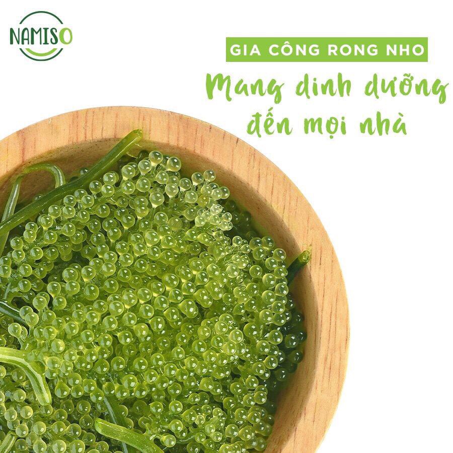 Rong Nho Tách Nước Namiso Organic, Rong Nho Tách Nước Kèm Nước Chấm Mè Rang, Giàu Dinh Dưỡng, Ngon Giòn | BigBuy360 - bigbuy360.vn