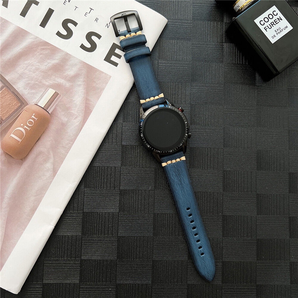 Dây Đeo Bằng Da Cho Đồng Hồ Huawei Watch 3/3 Pro/GT3/GT2e/GT/GT2 46mm 42mm 48mm