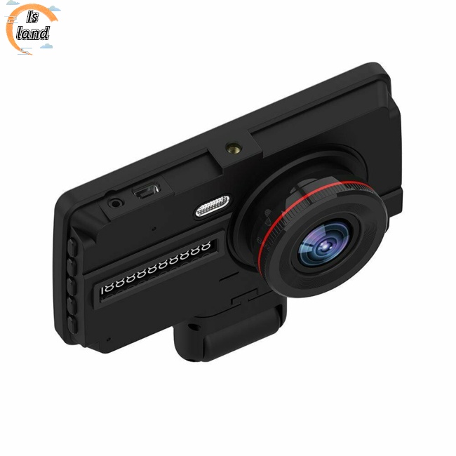 Camera Hành Trình Hai Ống Kính Dvr Hd 1080p Hỗ Trợ Tầm Nhìn Ban Đêm Cho Xe Hơi