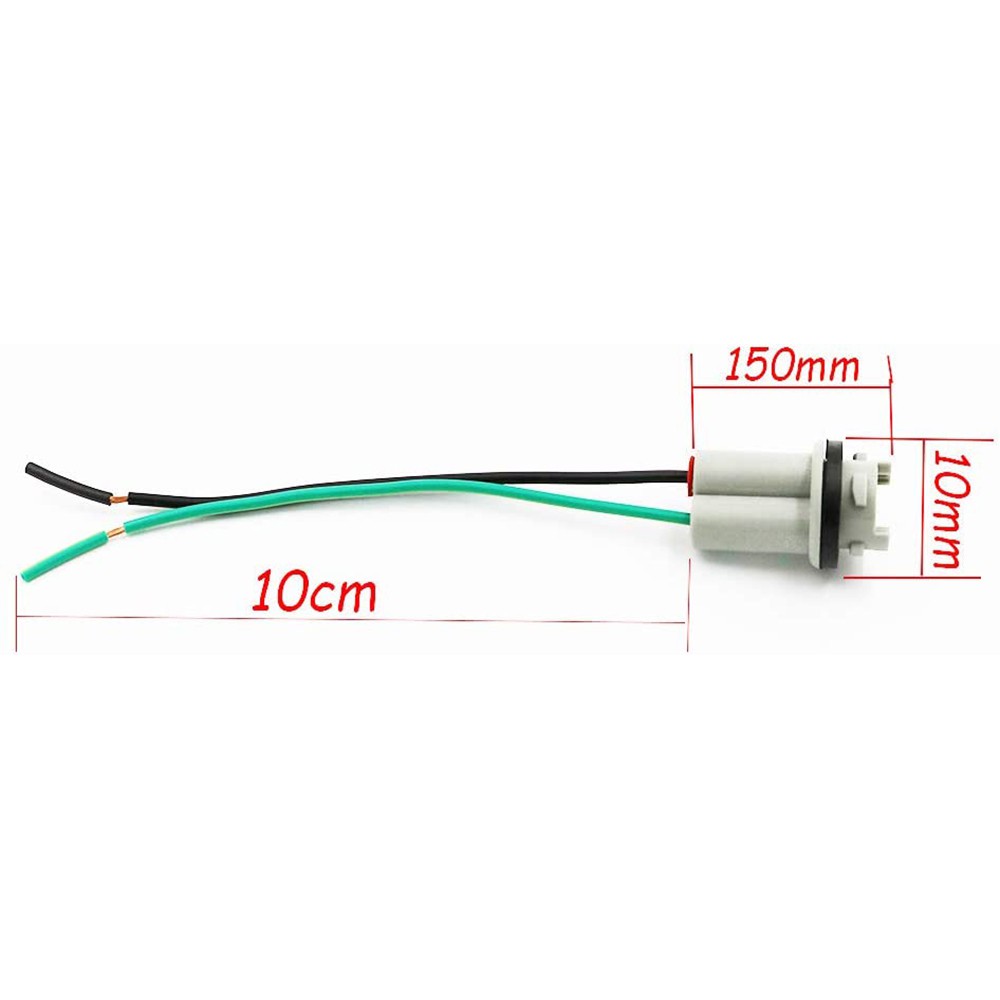 Bộ 2 Đầu Nối Đèn LED T15 T10 W5W 168 194 T15 Cho Xe Hơi
