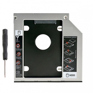 Caddy Bay 9.5mm 12.7mm - Khay đựng ổ cứng HDD SSD Laptop thay thế ổ DVD - Mới, Bảo hành 6 tháng