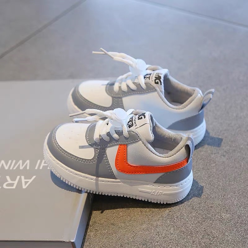 Giày thể thao cho bé trai, bé gái - giày sneaker đi học đi chơi có dây rút buộc tùy chỉnh siêu nhẹ êm chân cho bé