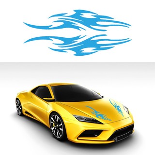 Decal Dán Xe Hơi Hình Ngọn Lửa