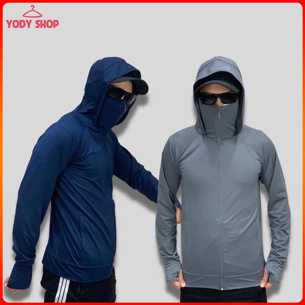 Áo khoác chống nắng thông hơi nam, áo khoác đi nắng chất kim cương co dãn nhẹ