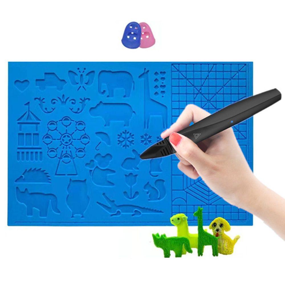 MYRONGVN Thảm Vẽ Nghệ Thuật Bằng Silicone Chống Trượt Chịu Nhiệt