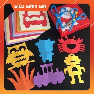 Bộ cắt dán thủ công cho bé