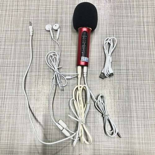 Mic c11 nâng cấp 2 dây cải tiến dây livestream chia tai nghe dài 2 mét, tặng thêm tai nghe để hát song ca-