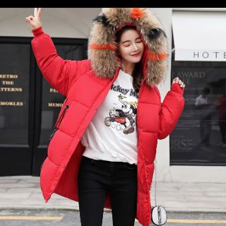 Áo phao nữ dáng dài