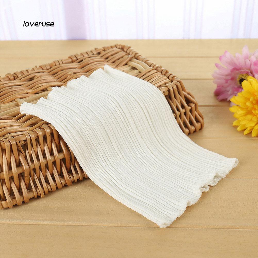 Miếng vải cotton 24cm x 15cm màu trơn bọc vùng bụng của em bé giữ ấm tiện dụng
