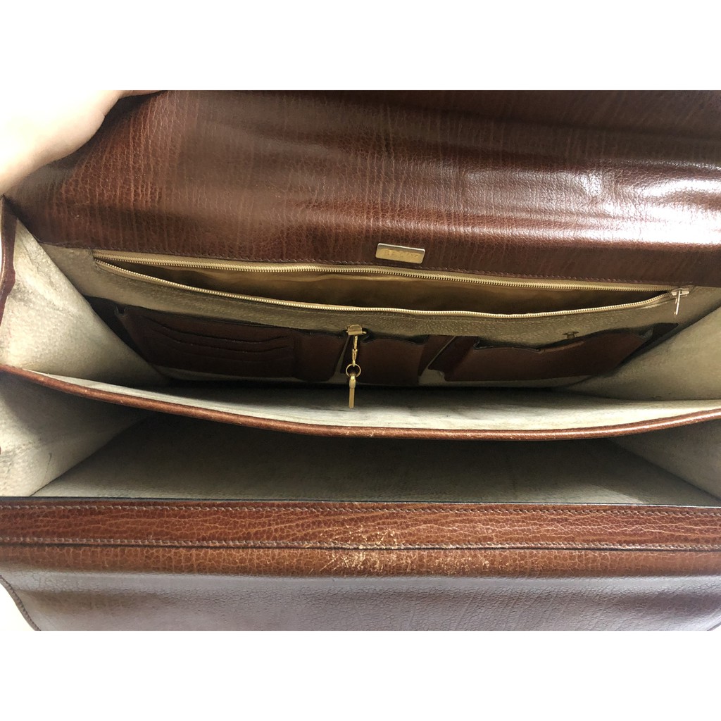 MS 107 -  Cặp công sở Bally da bò mầu vàng siêu dầy | BigBuy360 - bigbuy360.vn