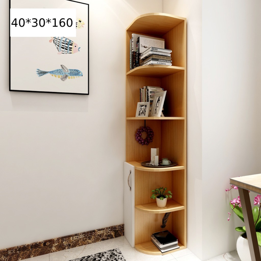 Tủ Góc - Kệ Đựng Đồ KICO - TG 1048 Gỗ MDF Chống Ẩm Để Góc Tường Sang Trọng Hiện Đại Thay Đổi Không Gian