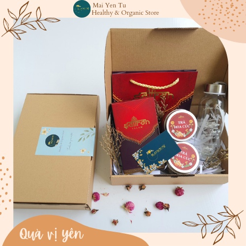 Nhụy Hoa Nghệ Tây Saffron Salam - Set Quà Vị Yên 01 - Mai Yên Tử