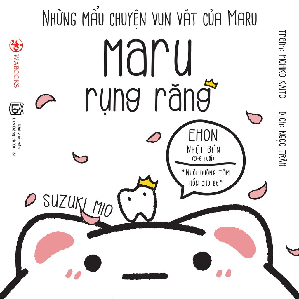 Sách Wabooks - Ehon Những mẩu chuyện vụn vặt của Maru (Bộ 6 cuốn)