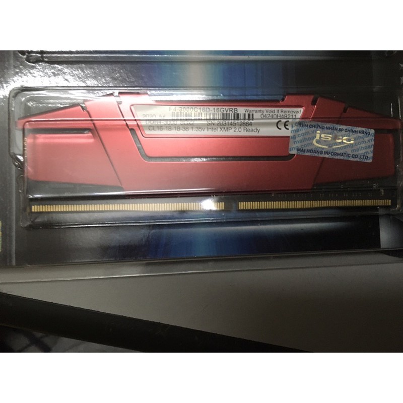 Ram Gskill DDR4 8Gb bus 3000 bảo hành chính hãng mai Hoàng | BigBuy360 - bigbuy360.vn