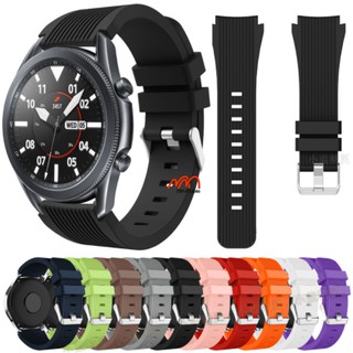 Dây đeo cao su gân sọc samsung galaxy watch 3 cs02