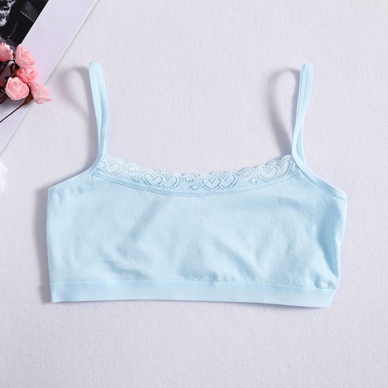 Set 4 Áo Lót Có Mút Đệm Ngực Mềm Mại Dành Cho Tuổi Teen