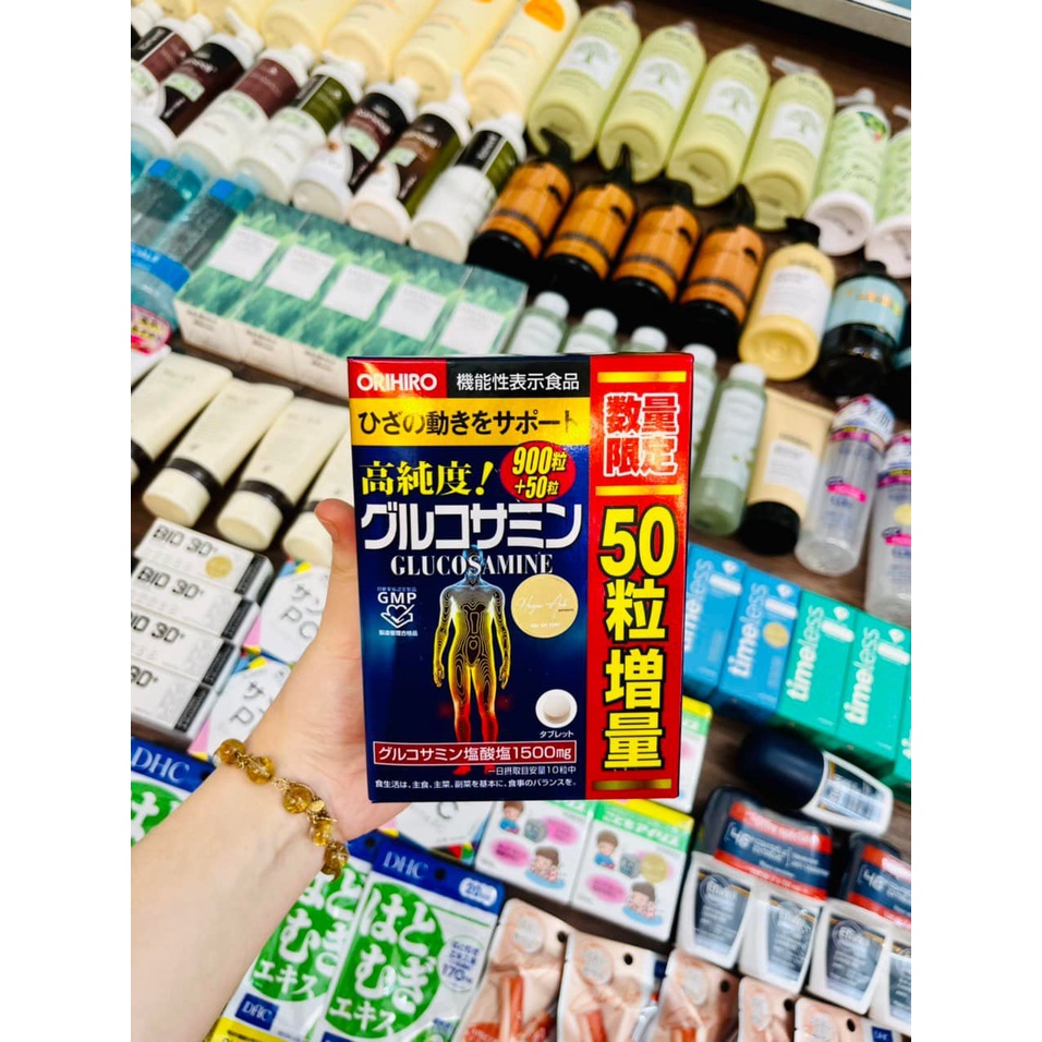 [Nội địa Nhật] Viên Bổ Xương Khớp Glucosamine Orihiro Nhật Bản