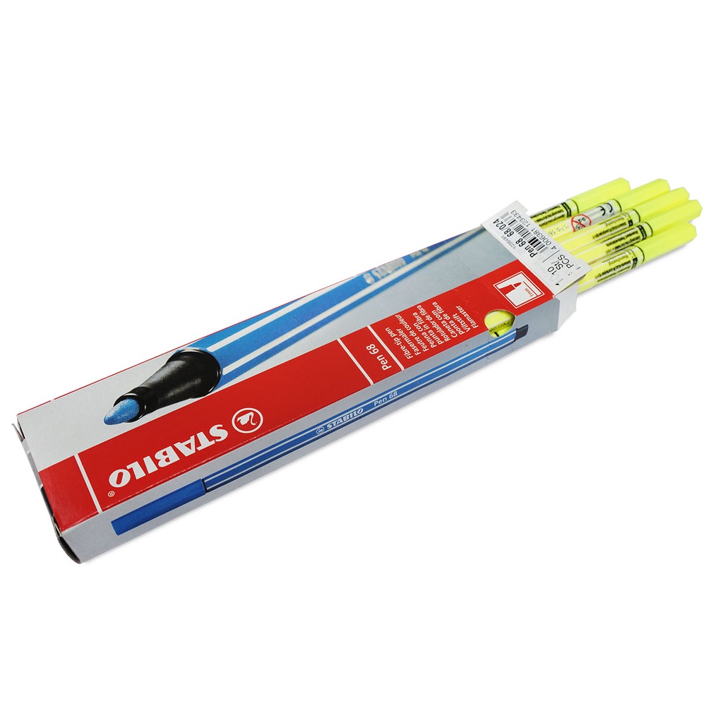 Hộp 10 Bút lông STABILO Pen 68 nhóm 1