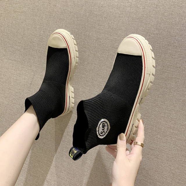 Boots SUP cao cổ kiểu dáng Hàn Quốc
